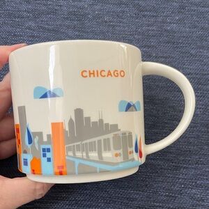 Starbucks Chicago Mug YOU ARE HERE NEW No Box